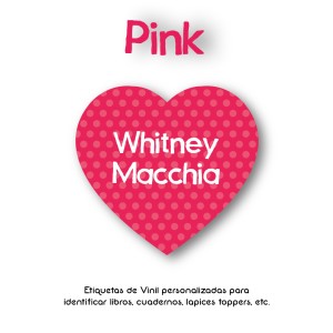 Escuela Adheribles Pink