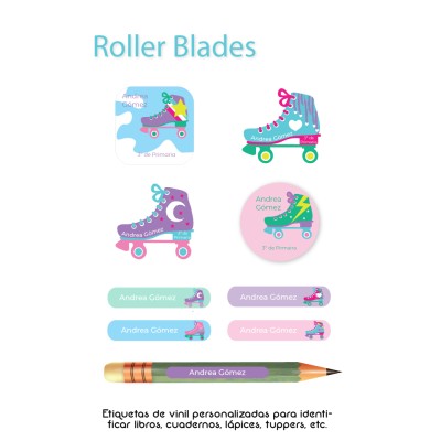 Escuela Adheribles Roller Blades Escuela Adheribles Roller Blades