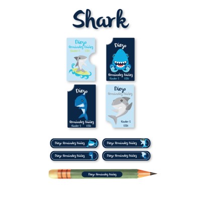 Escuela Adheribles Shark Escuela Adheribles Shark