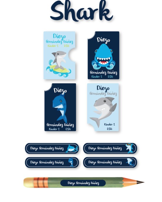 Pack Back to School Shark Pack Back to School Shark