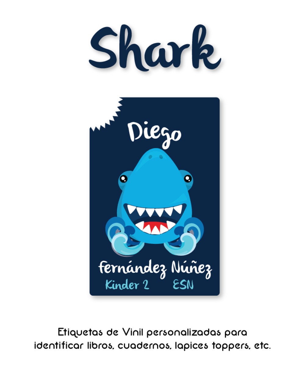 Pack Escuela y Zapatos Shark | Pack Adheribles y Zapatos Pack Escuela y Zapatos Shark | Pack Adheribles y Zapatos