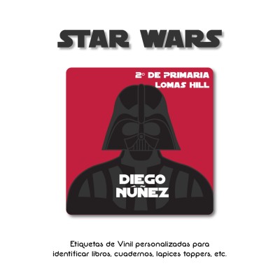 Escuela Adheribles Star Wars