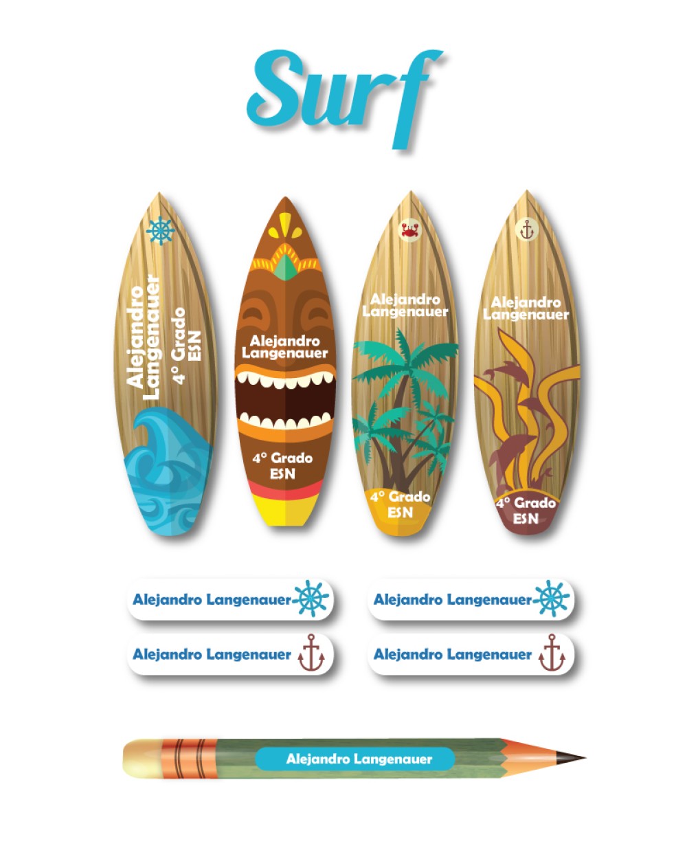 Pack Premium Ropa, Zapatos y Escuela Surf | Pack Premium