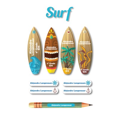 Pack Ropa y Escuela Surf