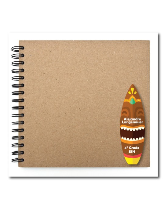 Escuela Adheribles Surf-Etiquetas Para Escuela