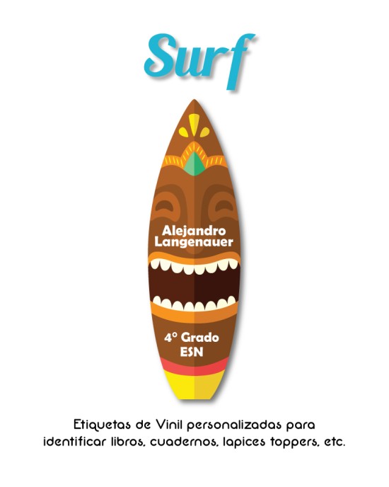 Pack Escuela y Zapatos Surf | Pack Adheribles y Zapatos