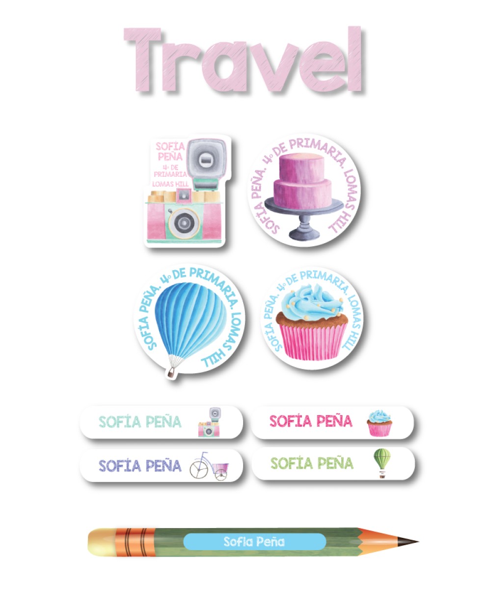 Pack Ropa y Escuela Travel | Pack Ropa y Adheribles Pack Ropa y Escuela Travel | Pack Ropa y Adheribles