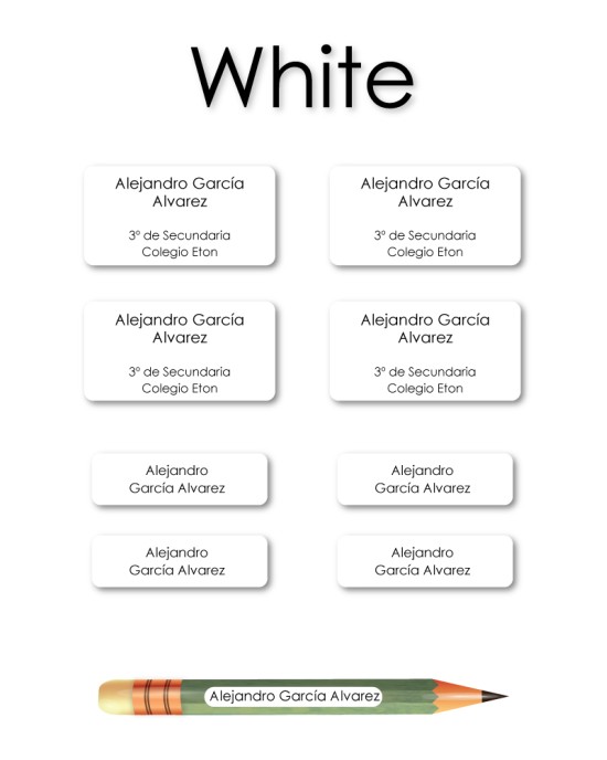 Pack Premium Ropa, Zapatos y Escuela White | Pack Premium