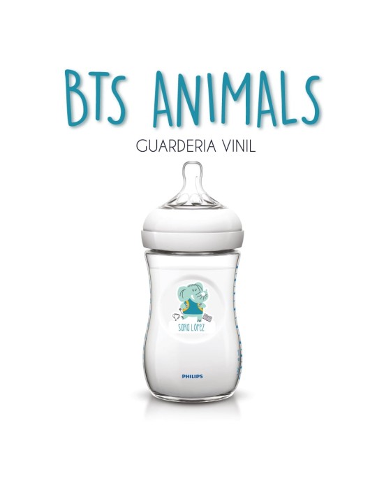 Guarderia Back to School Animals-Etiquetas Para Guarderia
