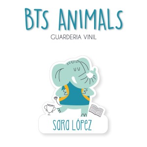 Guarderia Back to School Animals