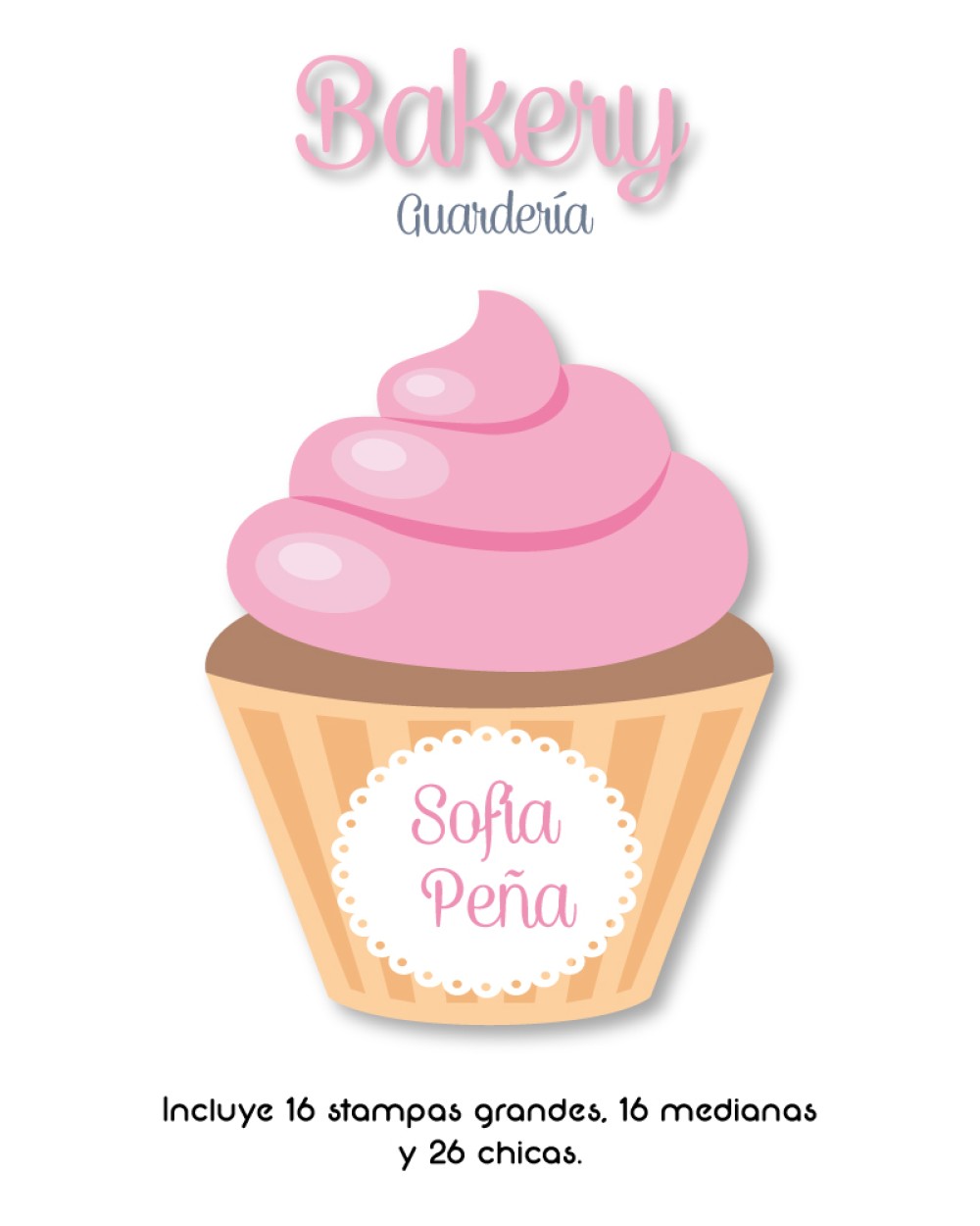 Guarderia Bakery-Etiquetas Para Guarderia