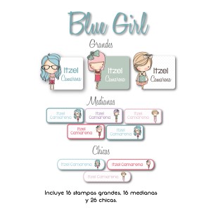 Guarderia Blue Girl