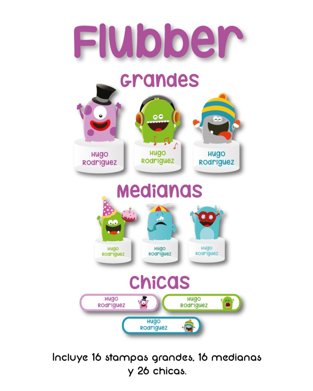 Guarderia Flubber-Etiquetas Para Guarderia Guarderia Flubber-Etiquetas Para Guarderia