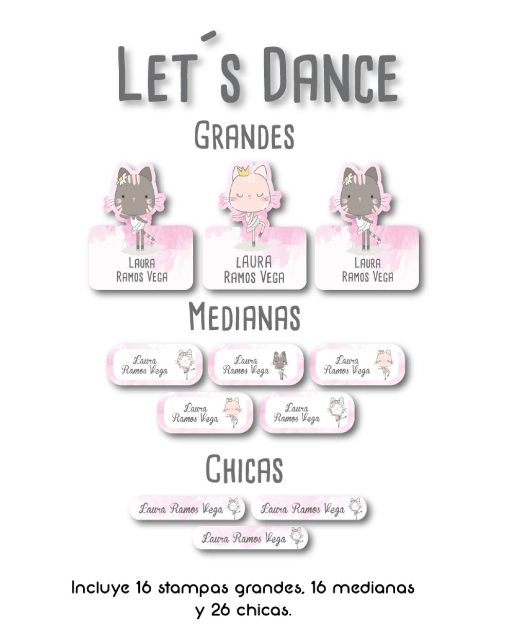 Guarderia Let´s Dance-Etiquetas Para Guarderia Guarderia Let´s Dance-Etiquetas Para Guarderia