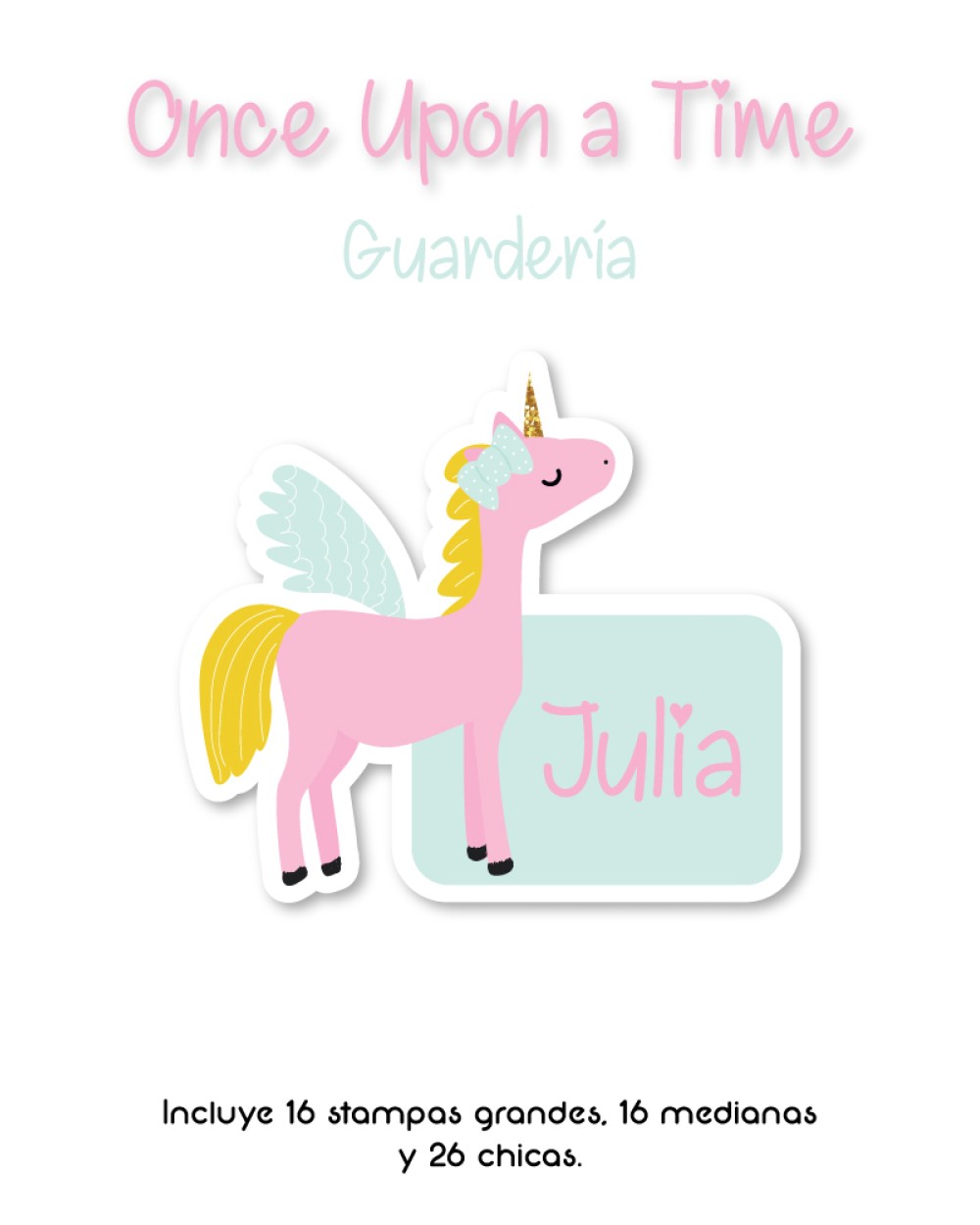 Guarderia Once Upon a Time-Etiquetas Para Guarderia Guarderia Once Upon a Time-Etiquetas Para Guarderia