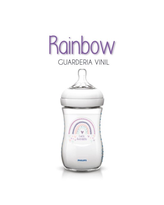 Guarderia Rainbow-Etiquetas Para Guarderia