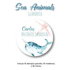 Guarderia Sea Animals
