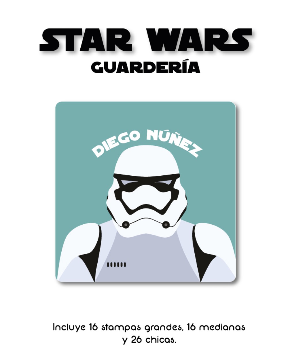 Guarderia Star Wars-Etiquetas Para Guarderia Guarderia Star Wars-Etiquetas Para Guarderia