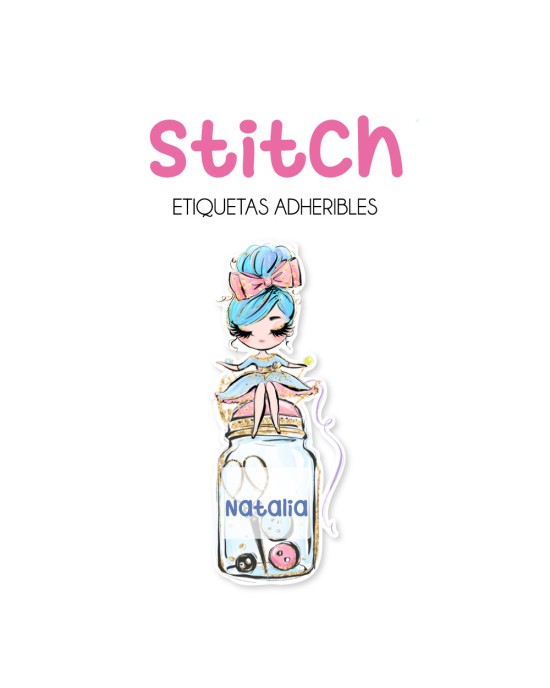Guarderia Stitch-Etiquetas Para Guarderia