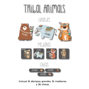 Guarderia Tribal Animals