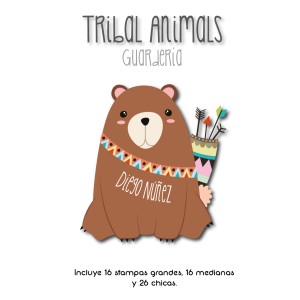 Guarderia Tribal Animals