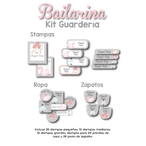 Kit Guarderia Bailarina