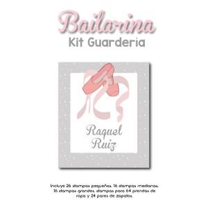 Kit Guarderia Bailarina
