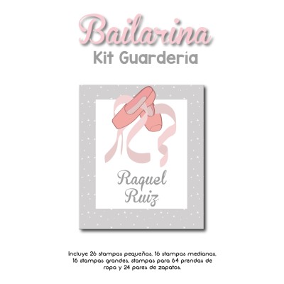 Kit Guarderia Bailarina