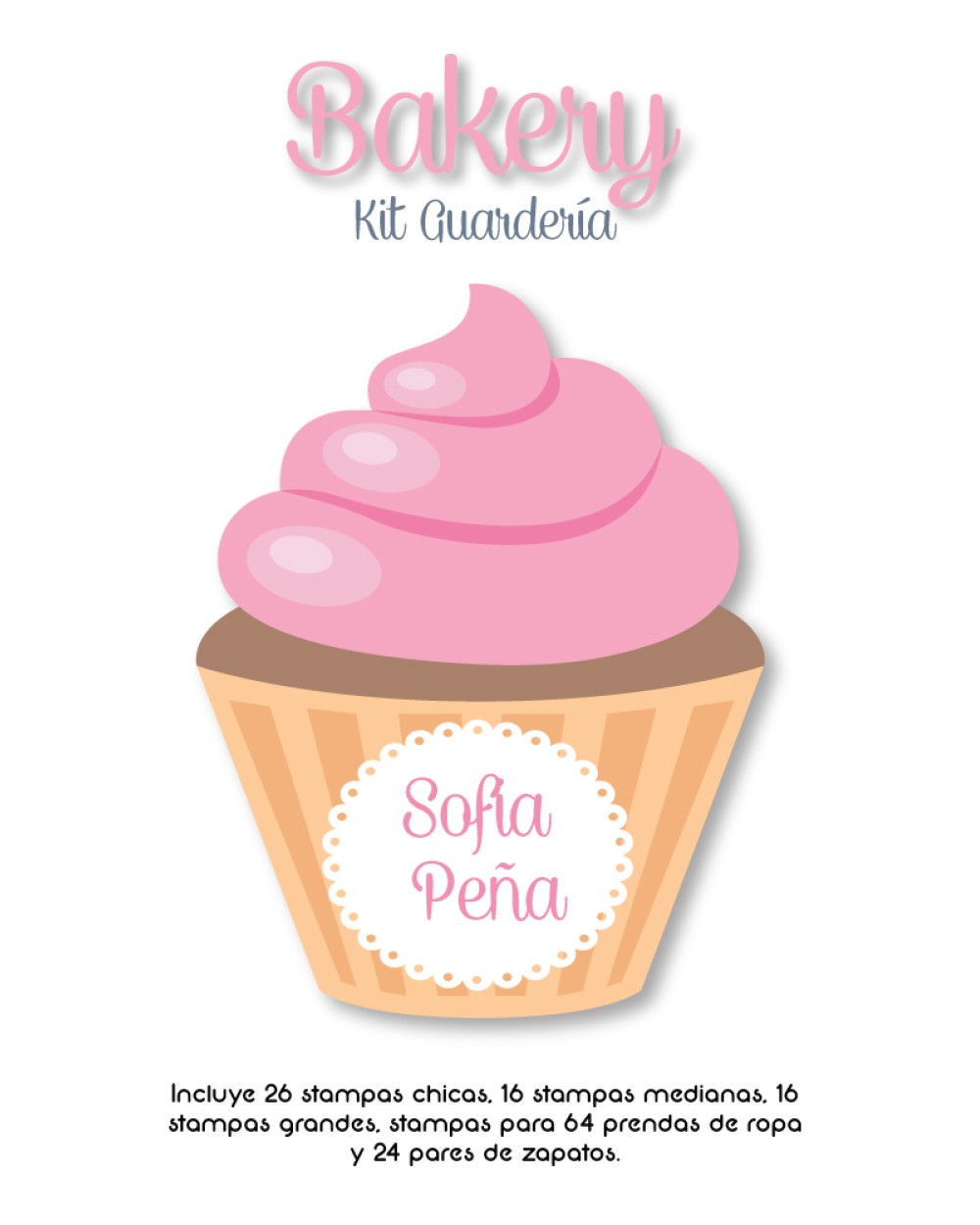 Kit Guarderia Bakery | Pack Guarderia