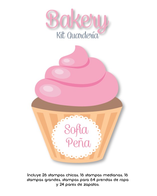 Kit Guarderia Bakery | Pack Guarderia