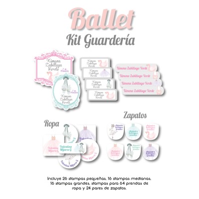 Kit Guarderia Ballet Kit Guarderia Ballet