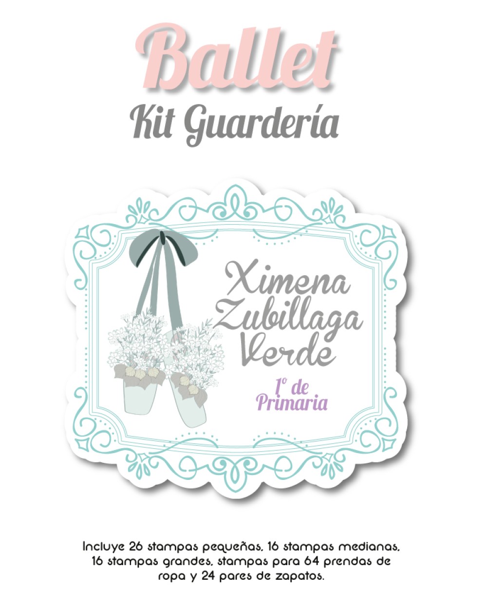 Kit Guarderia Ballet | Pack Guarderia Kit Guarderia Ballet | Pack Guarderia