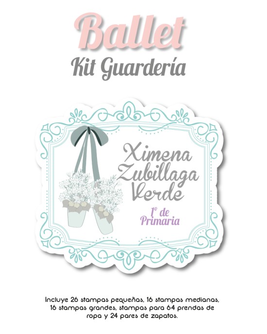Kit Guarderia Ballet | Pack Guarderia