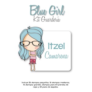 Kit Guarderia Blue Girl