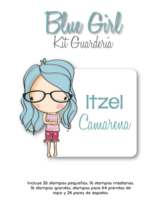 Kit Guarderia Blue Girl | Pack Guarderia