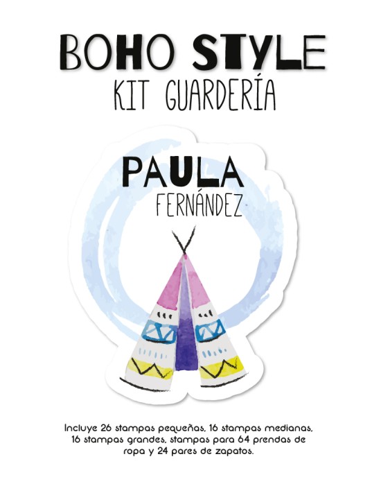 Kit Guarderia Boho Style | Pack Guarderia