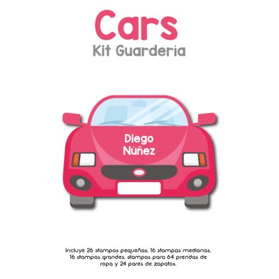 Kit Guarderia Cars