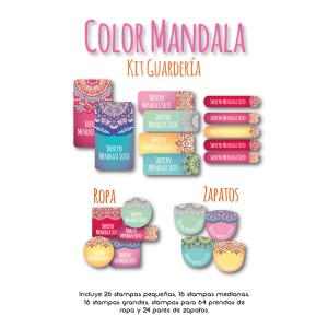 Kit Guarderia Color Mandala Kit Guarderia Color Mandala