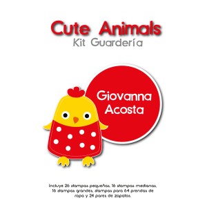 Kit Guarderia Cute Animals