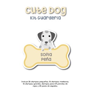 Kit Guarderia Cute Dog
