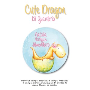 Kit Guarderia Cute Dragon