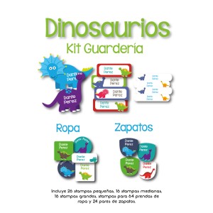 Kit Guarderia Dinosaurios