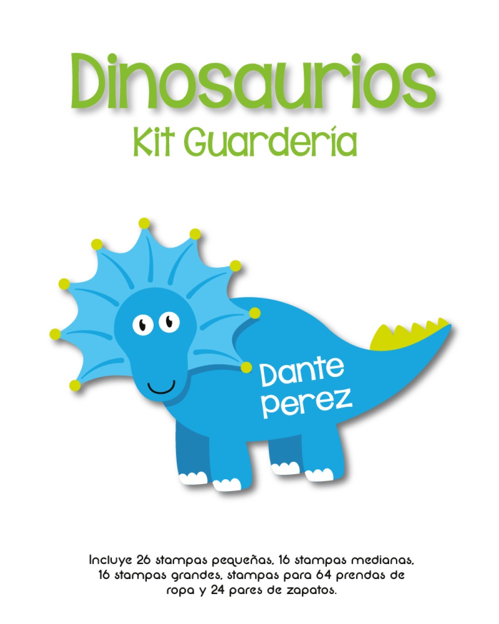 Kit Guarderia Dinosaurios | Pack Guarderia Kit Guarderia Dinosaurios | Pack Guarderia