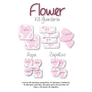 Kit Guarderia Flower