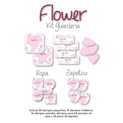 Kit Guarderia Flower Kit Guarderia Flower