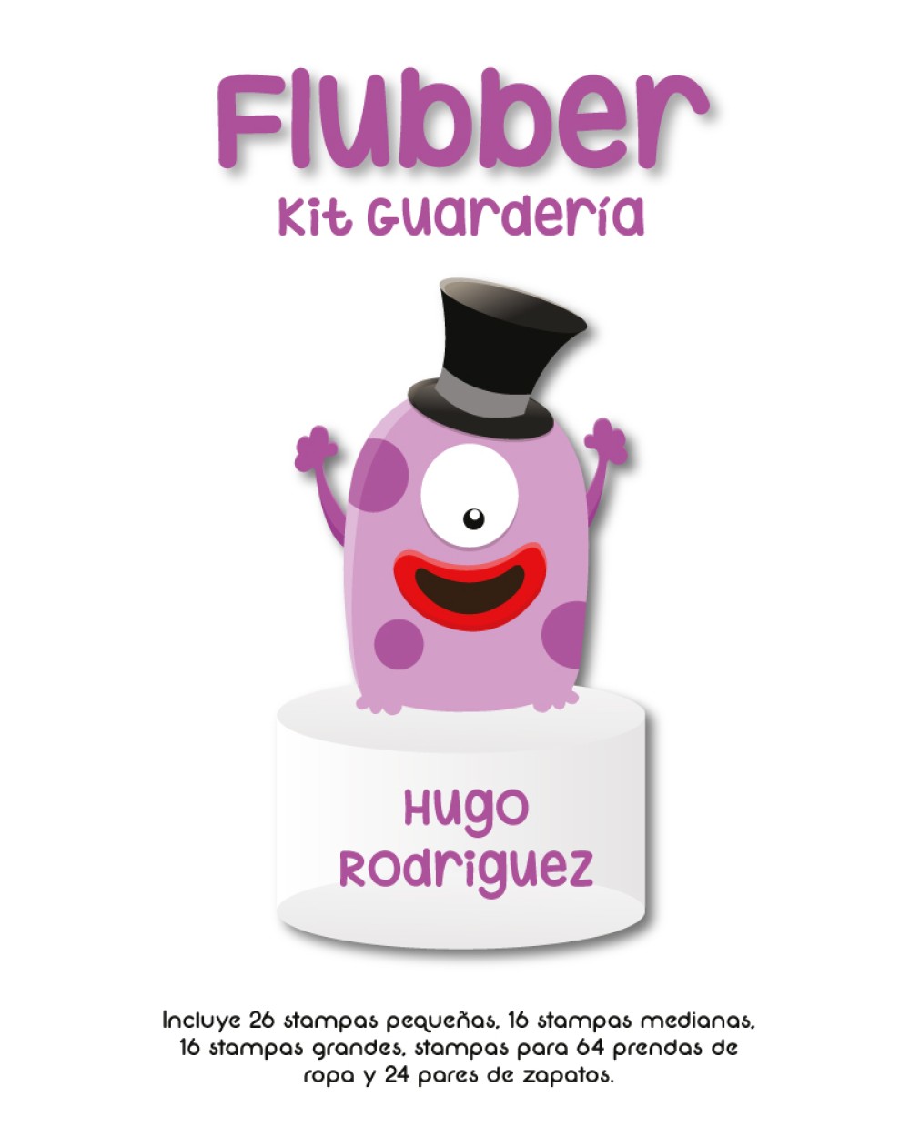 Kit Guarderia Flubber | Pack Guarderia Kit Guarderia Flubber | Pack Guarderia