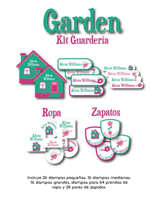 Kit Guarderia Garden | Pack Guarderia