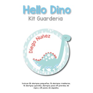 Kit Guarderia Hello Dino