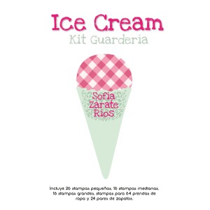Kit Guarderia Ice Cream