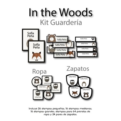 Kit Guarderia In the Woods
